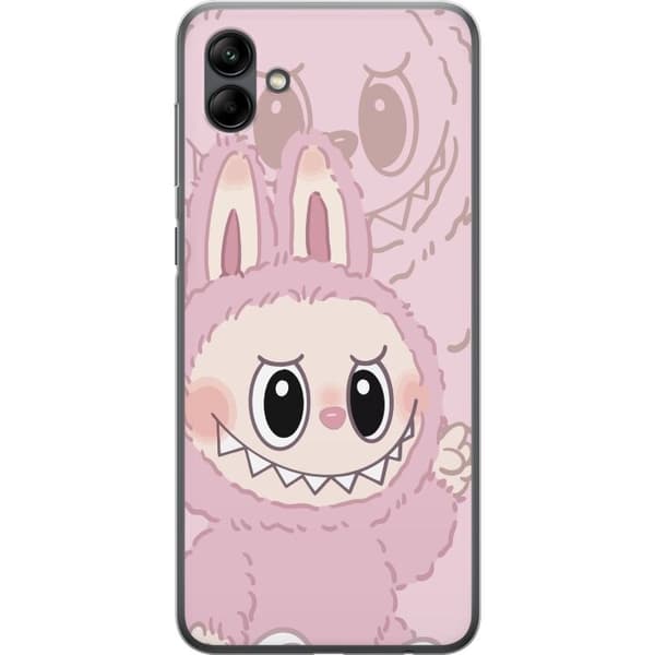 Samsung Galaxy A05 Gennemsigtig cover Labubu Floral Freak