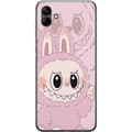 Miniatyrbillede 1 af 3: Samsung Galaxy A05 Gennemsigtig cover Labubu Floral Freak