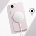 Miniatyrbild 3 av 5: Coque MagSafe för iPhone 16e Silikonmjuk Tryckt Karl &amp; Choupette Karl Lagerfeld Powderrosa