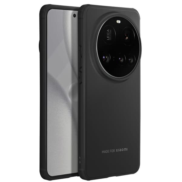 Coque för Xiaomi 15 Ultra Stöttålig Matt Finish Made for Xiaomi Svart