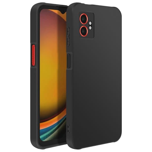 Skyddsfodral för Samsung Galaxy Xcover 7 Pro Silikon Mjuk Matt Svart