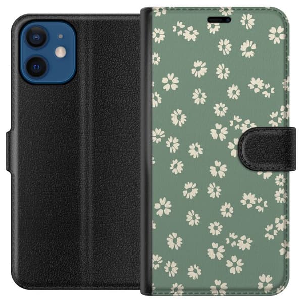 Apple iPhone 12 Plånboksfodral Blomsterdröm – färgglatt blommönster