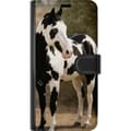 Miniatyrbild 3 av 3: Apple iPhone 12  Plånboksfodral Vacker Häst – elegant illustration av hästmotiv