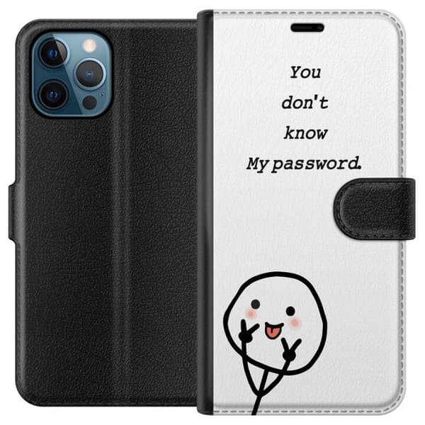 Apple iPhone 12 Pro Lompakkokotelo Et Tunne Salasanaani