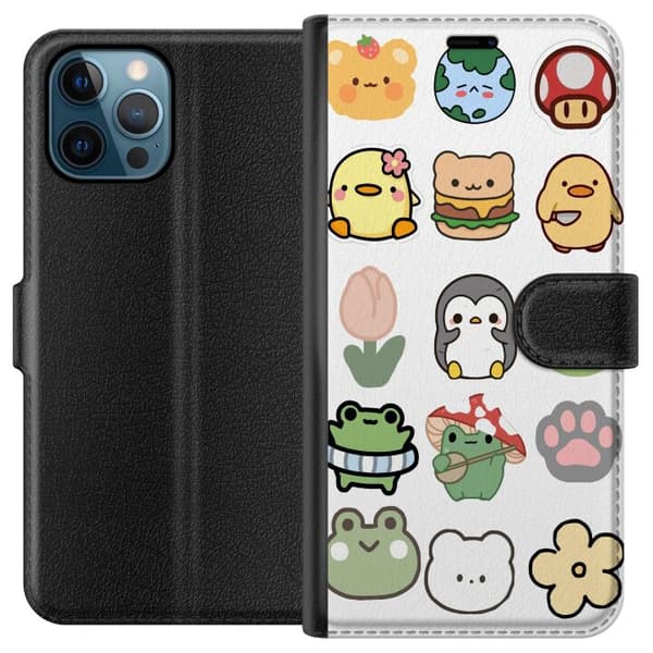 Apple iPhone 12 Pro Lommeboketui Kawaii Friends