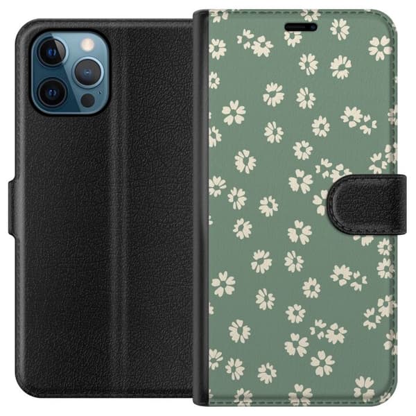 Apple iPhone 12 Pro Lommeboketui Blomsterdrøm - Fargerikt Blomstermønster