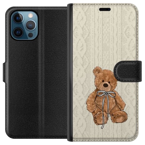 Apple iPhone 12 Pro Lommeboketui Liten Bamse – klassisk bamse i enkel design