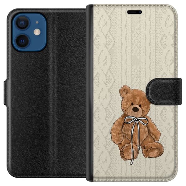 Apple iPhone 12 mini Lommeboketui Liten Bamse – klassisk bamse i enkel design