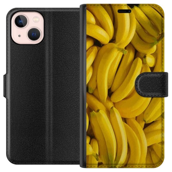 Apple iPhone 13 Lompakkokotelo Banaani kuvio