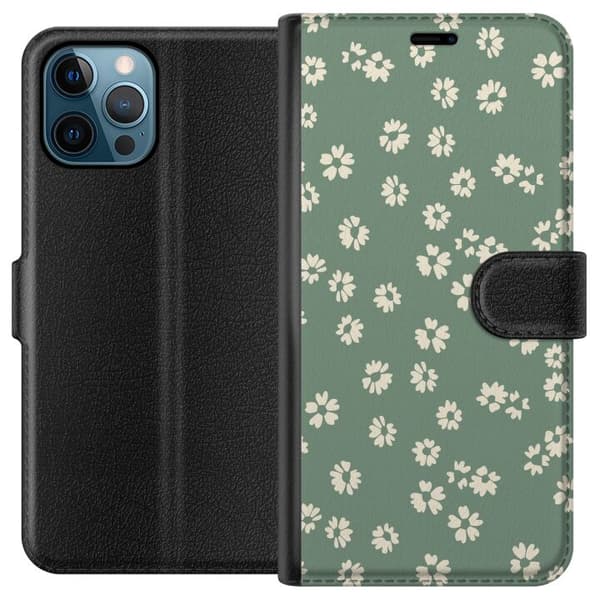 Apple iPhone 12 Pro Max Lompakkokotelo Kukkaisunelma - Värikäs Kukkakuvio