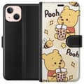 Miniatyrbillede 1 af 3: Apple iPhone 13 mini Tegnebogsetui Nalle Pooh-stil - klassisk bjørnemotiv i en ny fortolkning