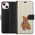 Miniatyrbillede 1 af 3: Apple iPhone 13 mini Tegnebogsetui Lille Teddy – klassisk teddy i enkel design