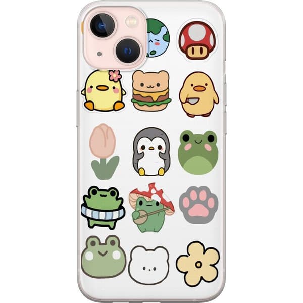 Apple iPhone 13 mini Gennemsigtig cover Kawaii Friends