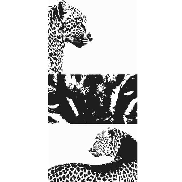 Apple iPhone 13 Pro Lommeboketui Leopard Faces