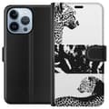 Miniatyrbilde 1 av 4: Apple iPhone 13 Pro Lommeboketui Leopard Faces