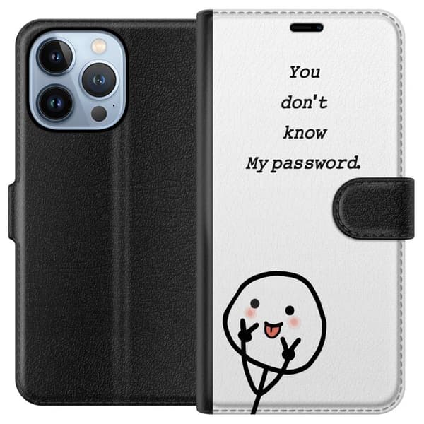 Apple iPhone 13 Pro Lompakkokotelo Et Tunne Salasanaani