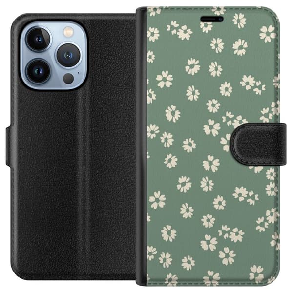 Apple iPhone 13 Pro Lompakkokotelo Kukkaisunelma - Värikäs Kukkakuvio