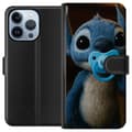Pikkukuva 1 / 4: Apple iPhone 13 Pro Lompakkokotelo Stitch & Napp - vauvateema söpöllä hahmolla
