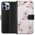 Miniatyrbillede 1 af 3: Apple iPhone 13 Pro Max Tegnebogsetui Teddy Dior Vibes - luksuriøs bamse i modetil