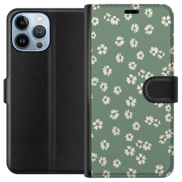 Apple iPhone 13 Pro Max Lompakkokotelo Kukkaisunelma - Värikäs Kukkakuvio