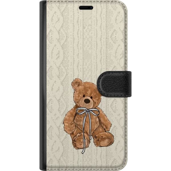 Apple iPhone 14 Tegnebogsetui Lille Teddy – klassisk teddy i enkel design
