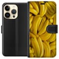 Miniatyrbillede 1 af 3: Apple iPhone 14 Pro Tegnebogsetui Banan mønster