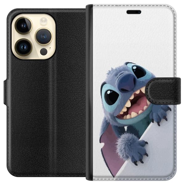 Apple iPhone 14 Pro Tegnebogsetui Lykkelig Sting