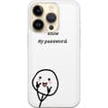 Miniatyrbild 1 av 3: Apple iPhone 14 Pro Genomskinligt Skal You Don’t Know My Password – edgy textmotiv med attityd