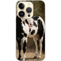 Miniatyrbillede 1 af 3: Apple iPhone 14 Pro Gennemsigtig cover Smuk Hest - elegant illustration af hestemotiv