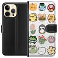 Miniatyrbilde 1 av 3: Apple iPhone 14 Pro Max Lommeboketui Kawaii Friends