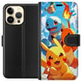 Miniatyrbild 1 av 3: Apple iPhone 14 Pro Max Plånboksfodral Pocket Creatures – inspirerat av Pokémon utan att nämna namnet