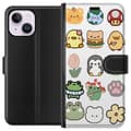Miniatyrbillede 1 af 3: Apple iPhone 15 Plus Tegnebogsetui Kawaii Friends