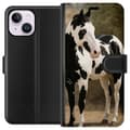 Miniatyrbillede 1 af 3: Apple iPhone 15 Plus Tegnebogsetui Smuk Hest - elegant illustration af hestemotiv