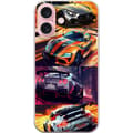 Pikkukuva 1 / 3: Apple iPhone 16 Läpinäkyvä kuori Ralli kuume - vauhdikas teema ralliautoilla