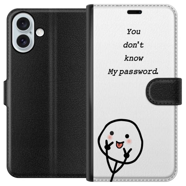 Apple iPhone 16 Plus Lompakkokotelo Et Tunne Salasanaani