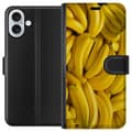 Pikkukuva 1 / 3: Apple iPhone 16 Plus Lompakkokotelo Banaani kuvio