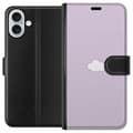 Pikkukuva 1 / 3: Apple iPhone 16 Plus Lompakkokotelo Lila Pilvi - minimalistinen pilvi lila taustalla
