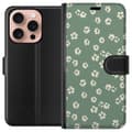 Miniatyrbillede 1 af 3: Apple iPhone 16 Pro Tegnebogsetui Blomsterdrøm - Farverigt Blomstermønster