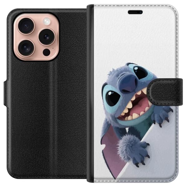 Apple iPhone 16 Pro Lommeboketui Glad Stitch