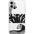Miniatyrbillede 1 af 3: Apple iPhone 16 Plus Gennemsigtig cover Leopard Faces