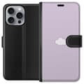 Miniatyrbillede 1 af 3: Apple iPhone 16 Pro Max Tegnebogsetui Lilla Sky - minimalistisk sky på lilla baggrund