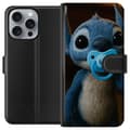 Miniatyrbild 1 av 3: Apple iPhone 16 Pro Max Plånboksfodral Stitch & Napp – babytema med söt karaktär