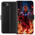 Pikkukuva 1 / 3: Apple iPhone 16e Lompakkokotelo Ronaldo Inferno - jalkapallolegenda liekeissä
