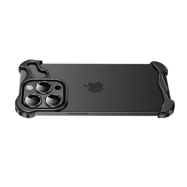 INF Unikt metallrammedeksel + linsefilm for iPhone iPhone 16 Pro
