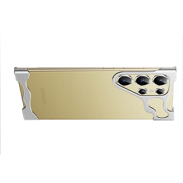 INF Unikt metalramme etui + linsefilm til Samsung S23