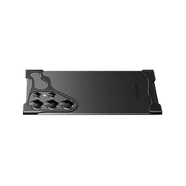 INF Unikt metallrammedeksel + linsefilm for Samsung S24 Ultra