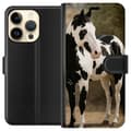 Miniatyrbilde 1 av 3: Apple iPhone 15 Pro Lommeboketui Vakker Hest - elegant illustrasjon av hestemotiv