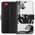 Pikkukuva 1 / 3: Apple iPhone SE (2022) Lompakkokotelo Leopard Faces