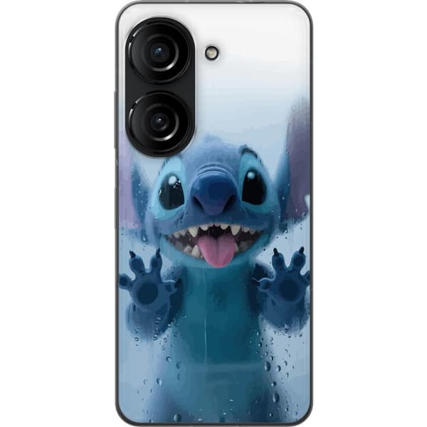 Asus Zenfone 10 Genomskinligt Skal Stitch Window View – Stitch vid ett fönster i söt stil