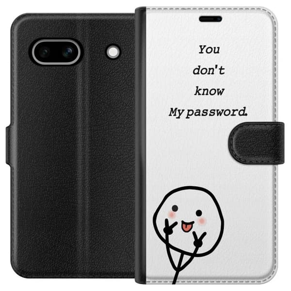 Google Pixel 7a Tegnebogsetui Du Kender Ikke Mit Adgangskode